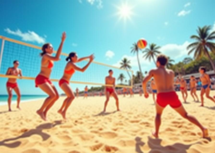 Beach volleyball tournament video production sa Cebu